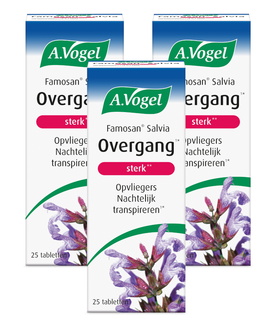 A.Vogel Famosan Salvia Overgang Sterk** Tabletten Multiverpakking