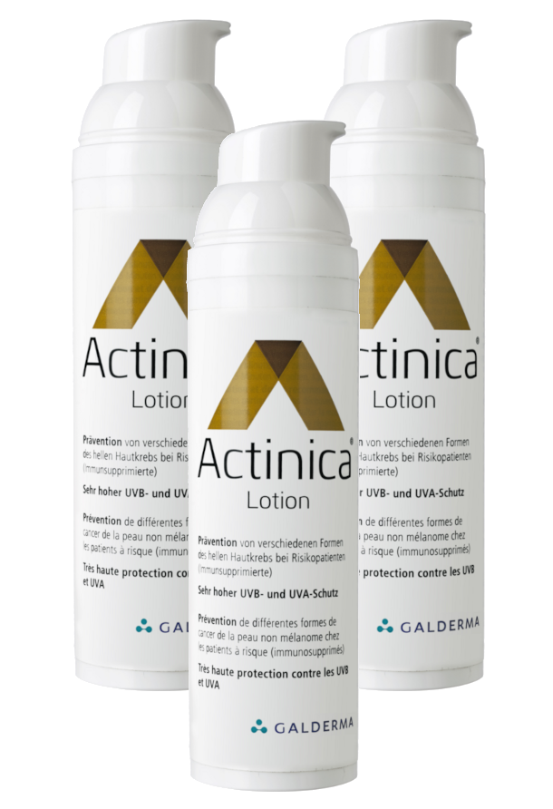 Image of Actinica Lotion SPF50+ Trio-verpakking 