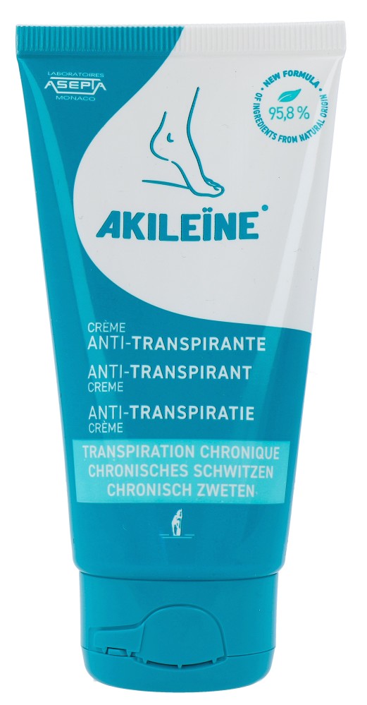 Akileïne Anti-transpirant Crème 50 ml