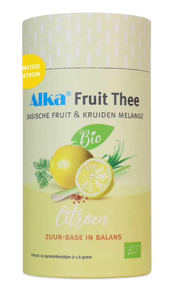 Alka Fruit Thee Basische Fruit & Kruiden Melange Citroen