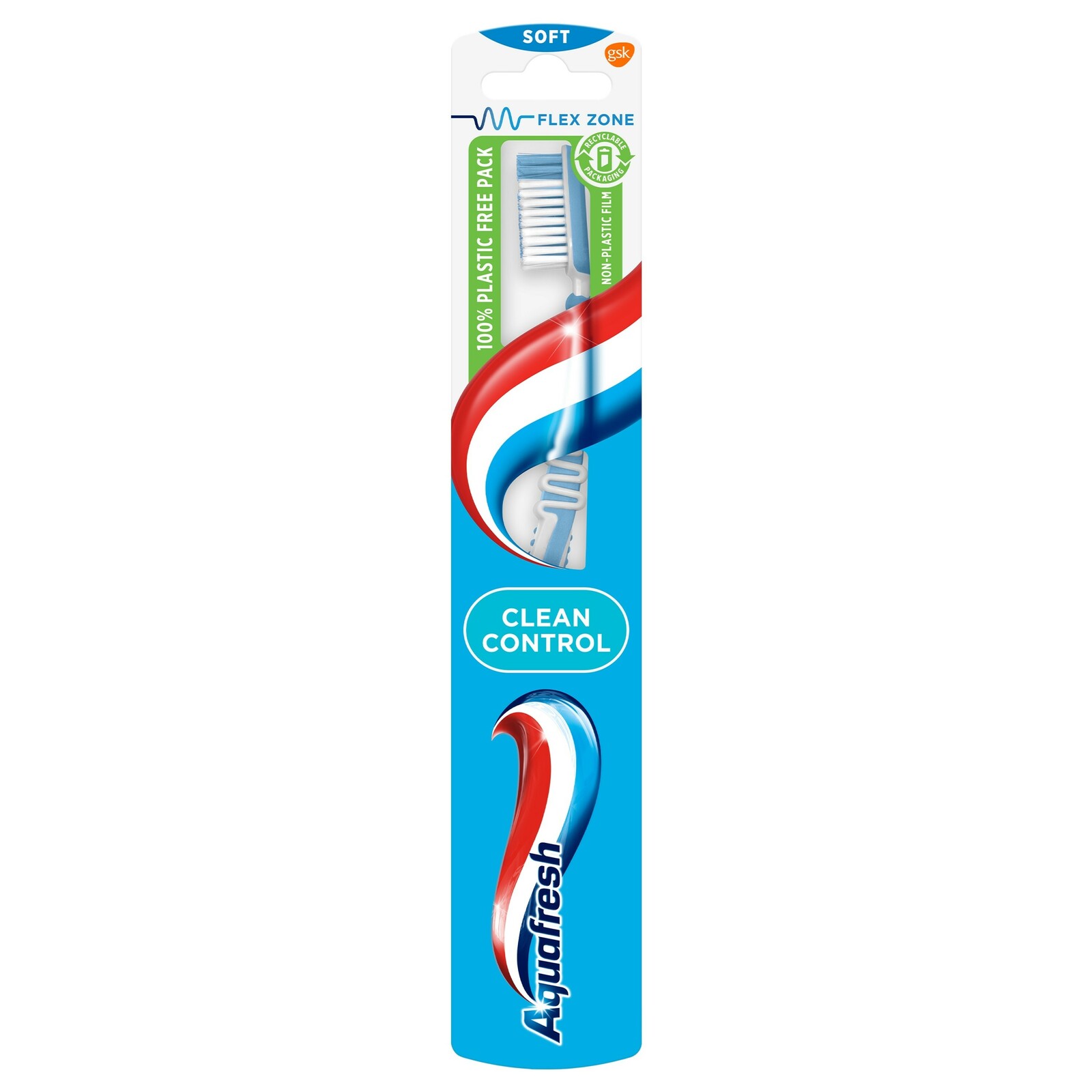 Aquafresh Clean Control Tandenborstel Soft