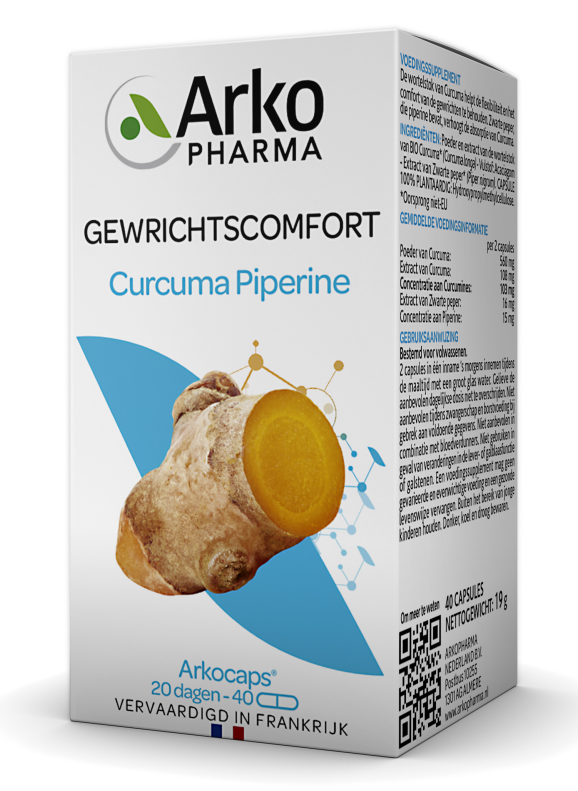 Arkocaps Curcuma Piperine Capsules