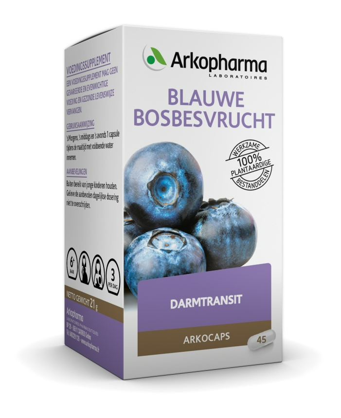 Arkocaps Darmtransit Blauwe Bosbesvrucht