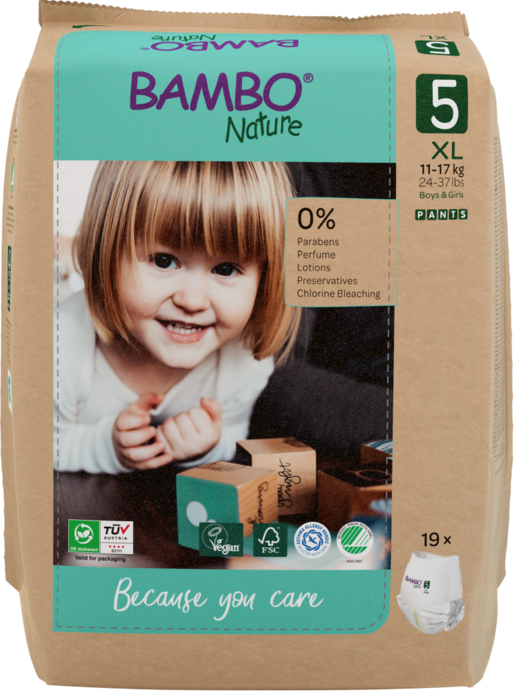 Bambo Nature - Paper Bag - Trainingsbroekje JUNIOR - 12 tot 18 KG