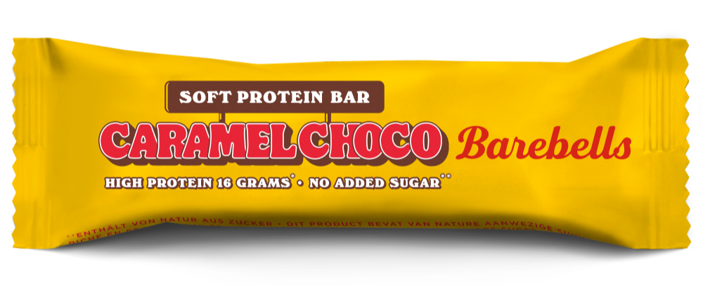 Barebells | Soft Proteine Reep | Caramel Choco | 1 x 55g | Snel afvallen zonder poespas!