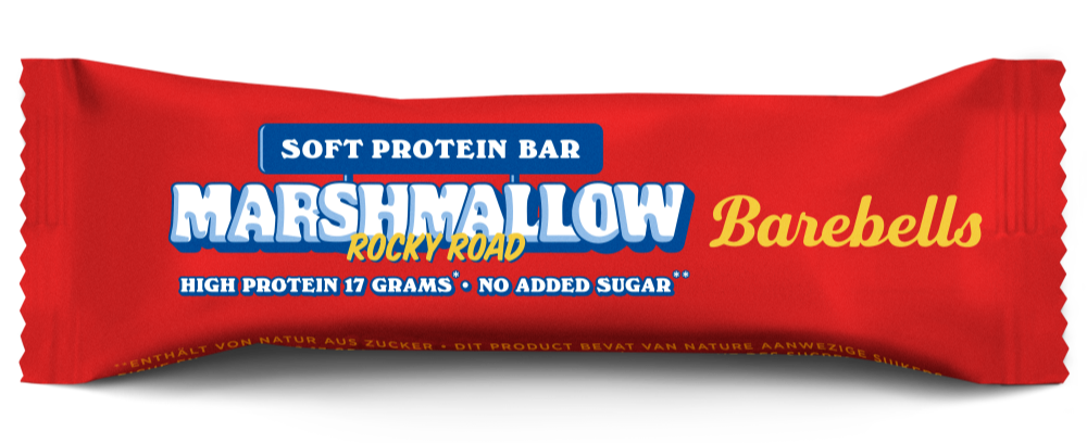 Barebells | Soft Proteine Reep | Marshmallow Rocky Road | 1 x 55g | Snel afvallen zonder poespas!