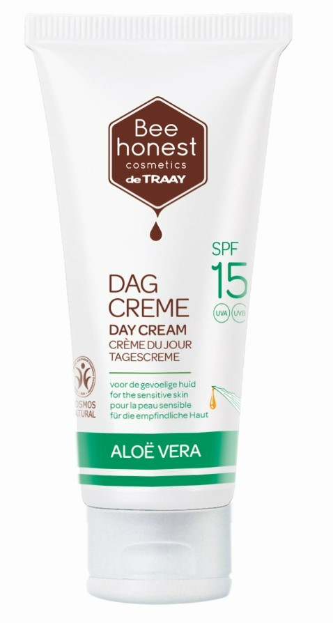 Bee Honest Dagcrème Aloë Vera SPF15