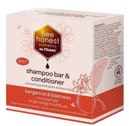 Bee Honest Shampoo Bar & Conditioner Bergamot & Bijenwas