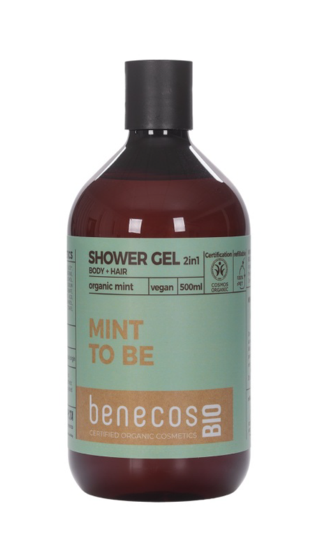 Benecos Mint 2-in-1 Body and Hair Shower Gel