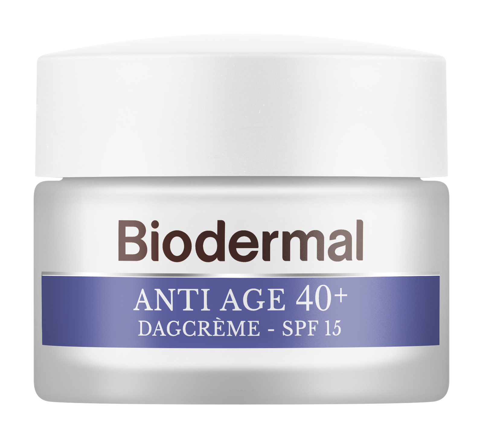 Image of Biodermal Anti Age 40+ Dagcrème met hyaluronzuur en vitamine C - met SPF15