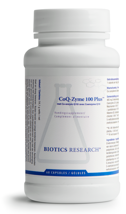 Biotics CoQ-Zyme 100 Plus Capsules