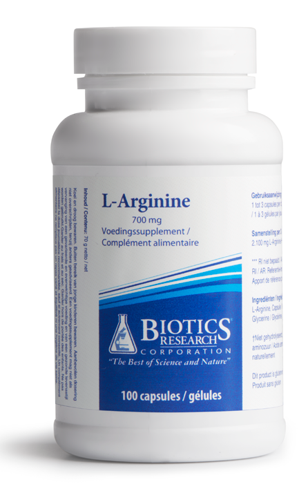Biotics L-Arginine 700 mg Capsules