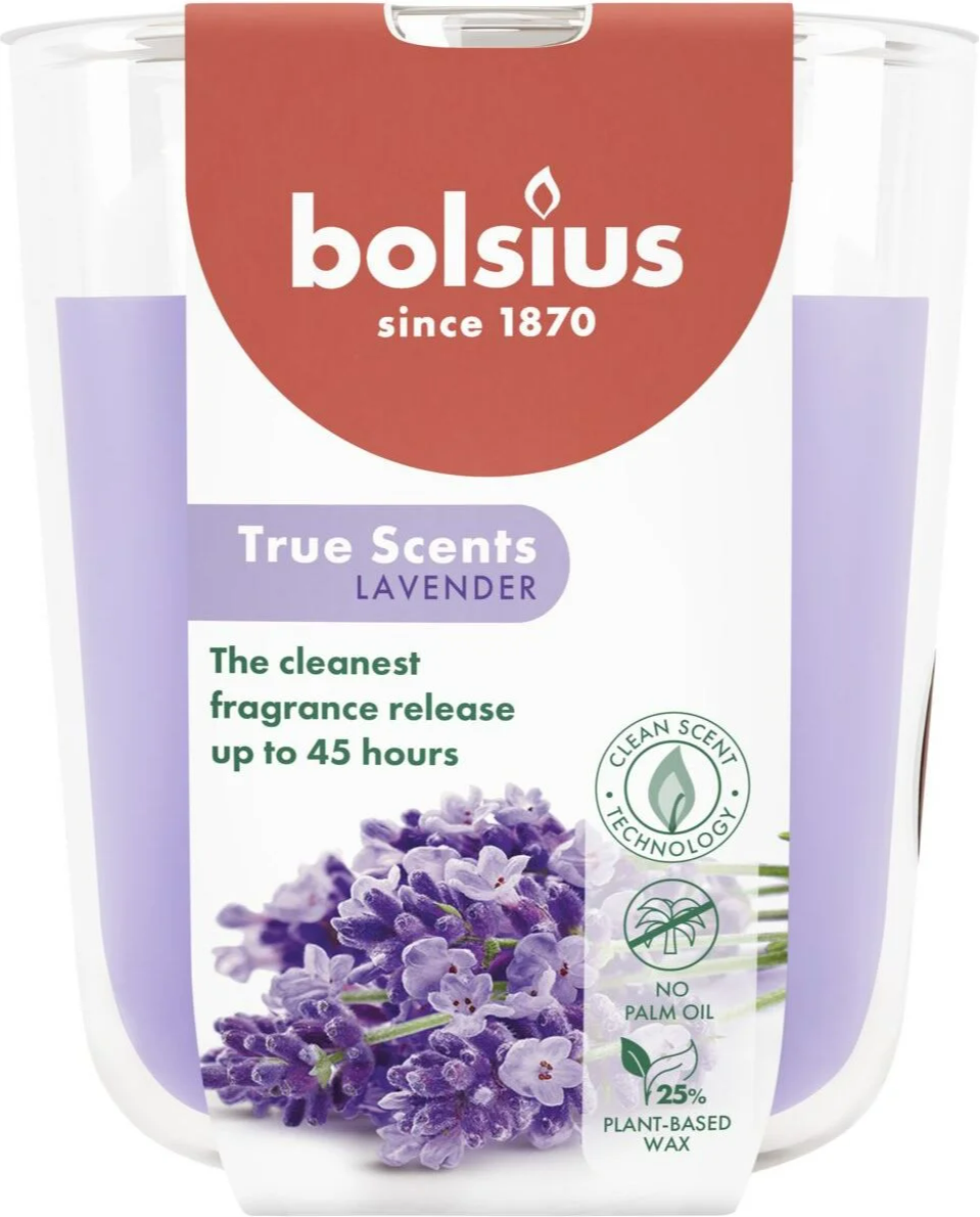 Bolsius True Scents Lavender Geurkaars