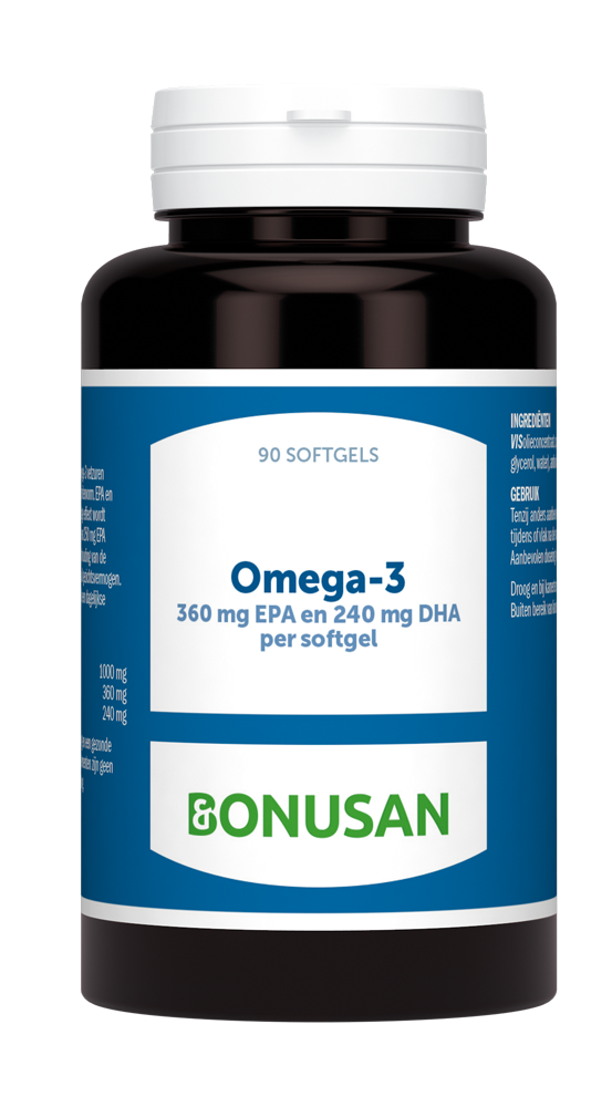 Bonusan Omega-3 360mg EPA 240mg DHA Softgels