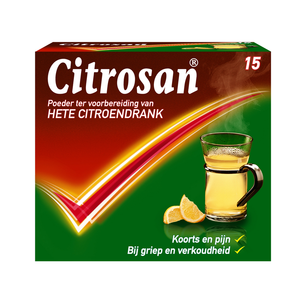 Citrosan Hete Citroendrank Sachets