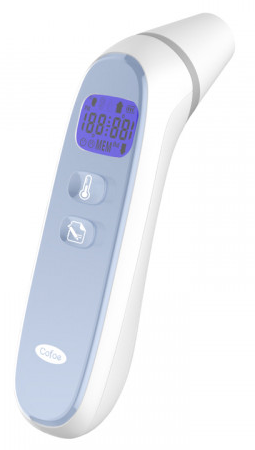 Image of Cofoe Digitale Thermometer Infrarood Voorhoofd & Oor KF-HW-004