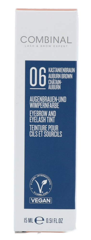 Combinal Eyebrow and Eyelash Tint 06 - Auburn Brown