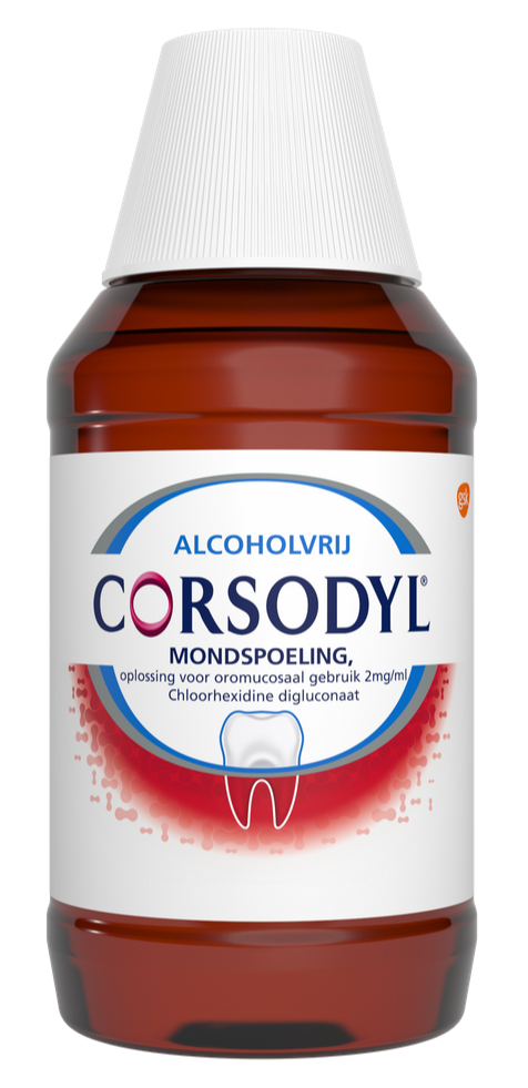 Corsodyl Mondverzorgingsset - Mondspoeling en Mondgel -