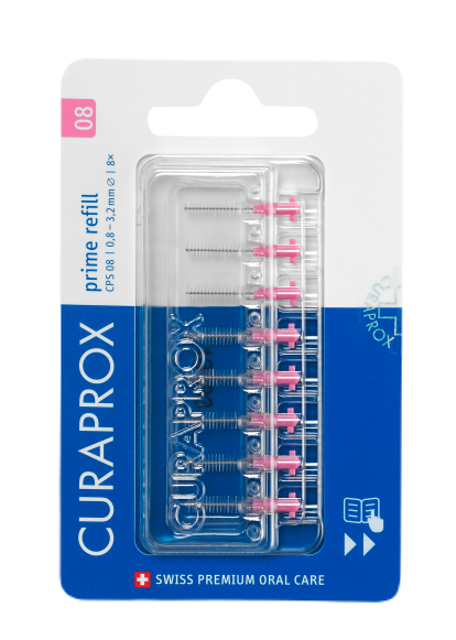 Curaprox - Prime Refill Cps ( 0.8 - 3.2 Mm ) - Replacement Inter-Tooth Brushes