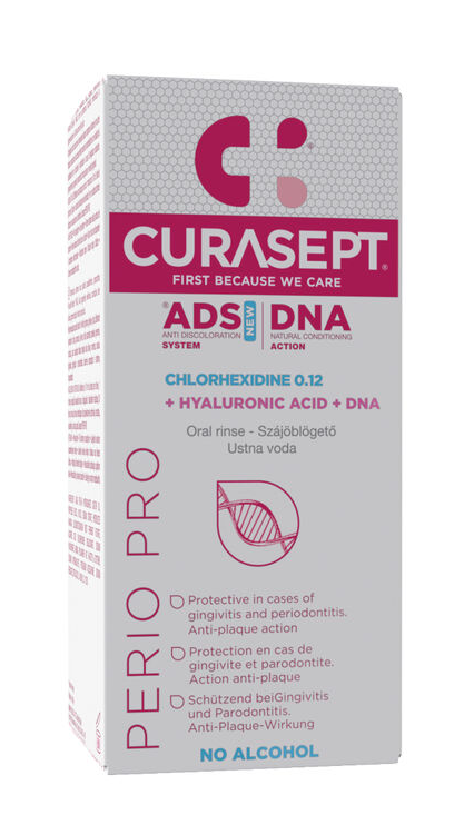 Curasept ADS DNA Perio Pro Mondspoelmiddel 0.12% CHX