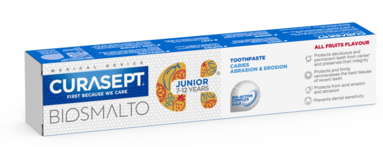 Curasept Junior Toothpaste Caries, Abrasion & Erosion