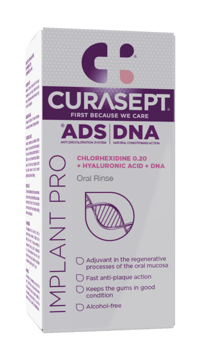 Curasept ADS DNA Implant Pro Mondspoelmiddel 0.20% CHX