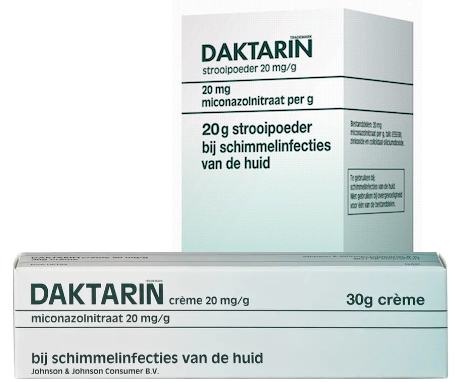 Daktarin 20mg Miconazol Crème (30GR) en Strooipoeder