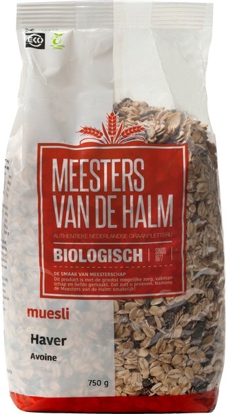 De Halm Haver Muesli Biologisch