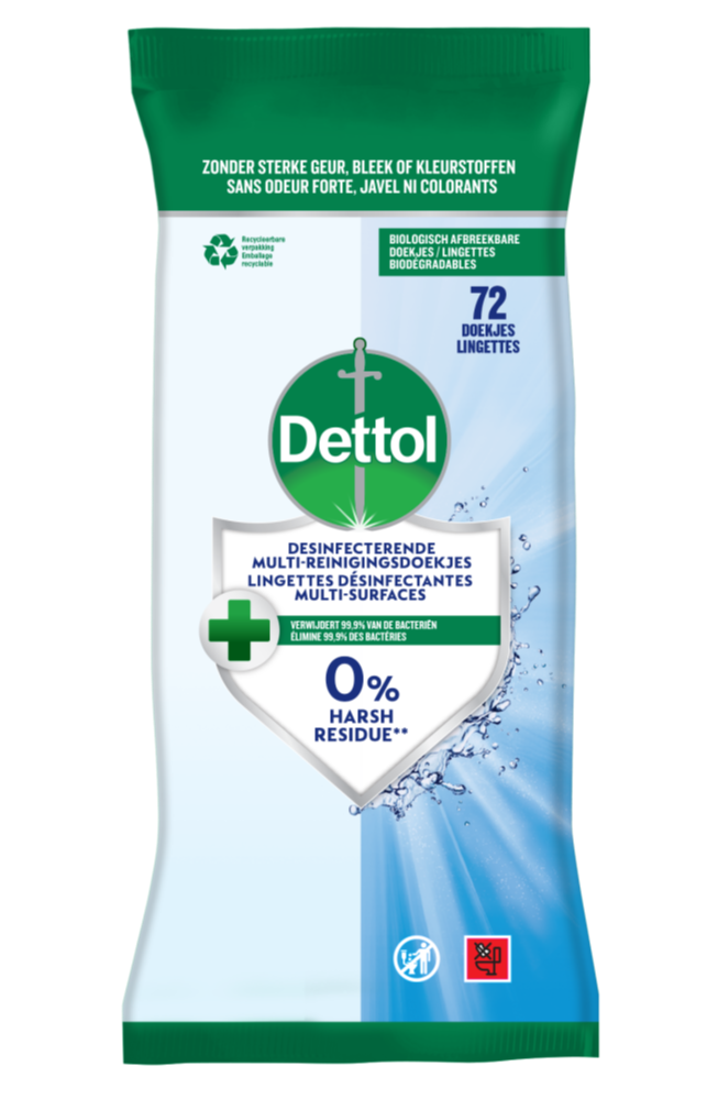 Dettol Doekjes Hygiënische 72st