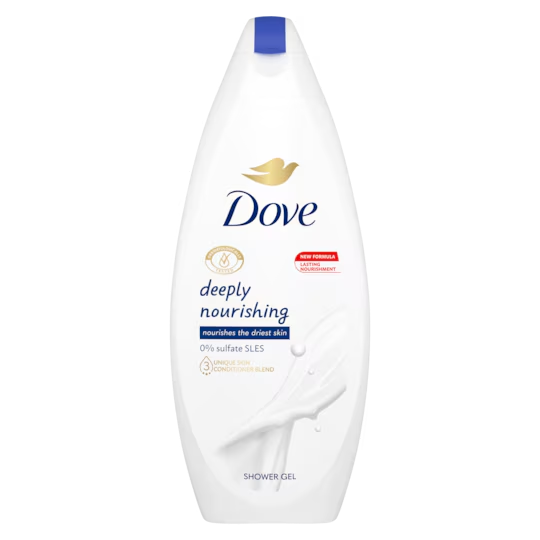 Dove Douchecrème Deeply Nourishing, 250 ml