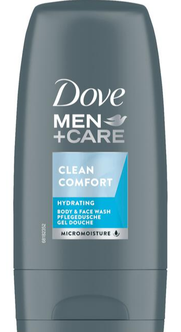 Dove Men+ Care Clean Comfort Body & Facewash Mini