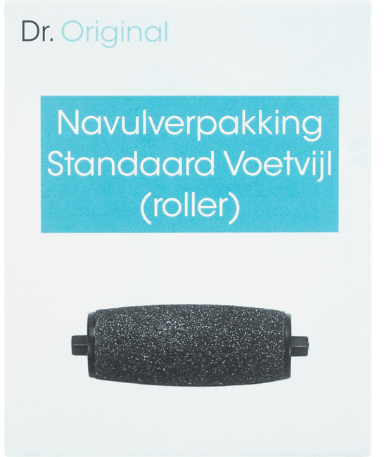 Dr. Original Standaard Voetvijl (roller) Navulverpakking
