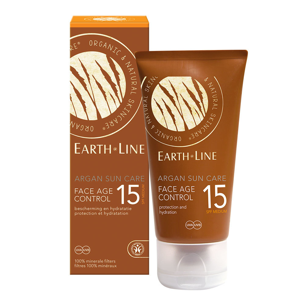 Earth Line Argan Sun Care Face Age Control Factor 15