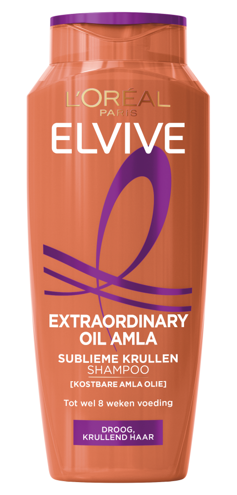 Elvive Shampoo Extraordinary Oil Krulverzorging