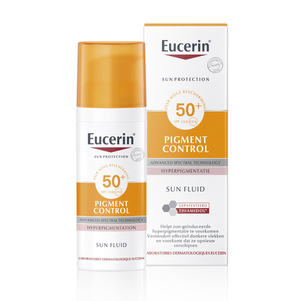 Image of Eucerin Sun Fluid Pigment Control SPF50+