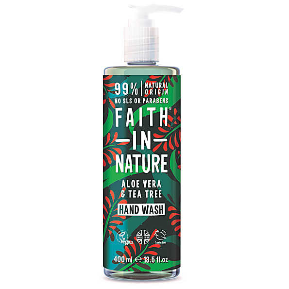 Faith In Nature Vloeibare Zeep met Aloë Vera en Tea Tree 400 ml