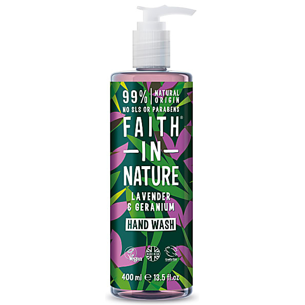 Faith In Nature Lavendel & Geranium Handwash - Met pompje