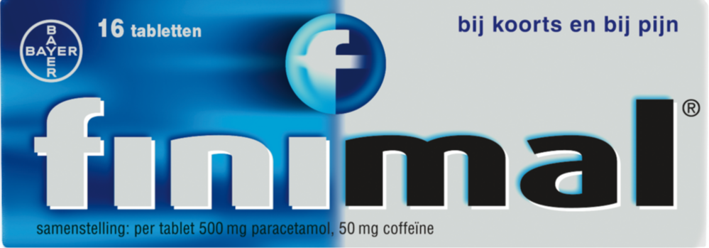 Finimal Paracetamol 500mg/Coffeine 50mg