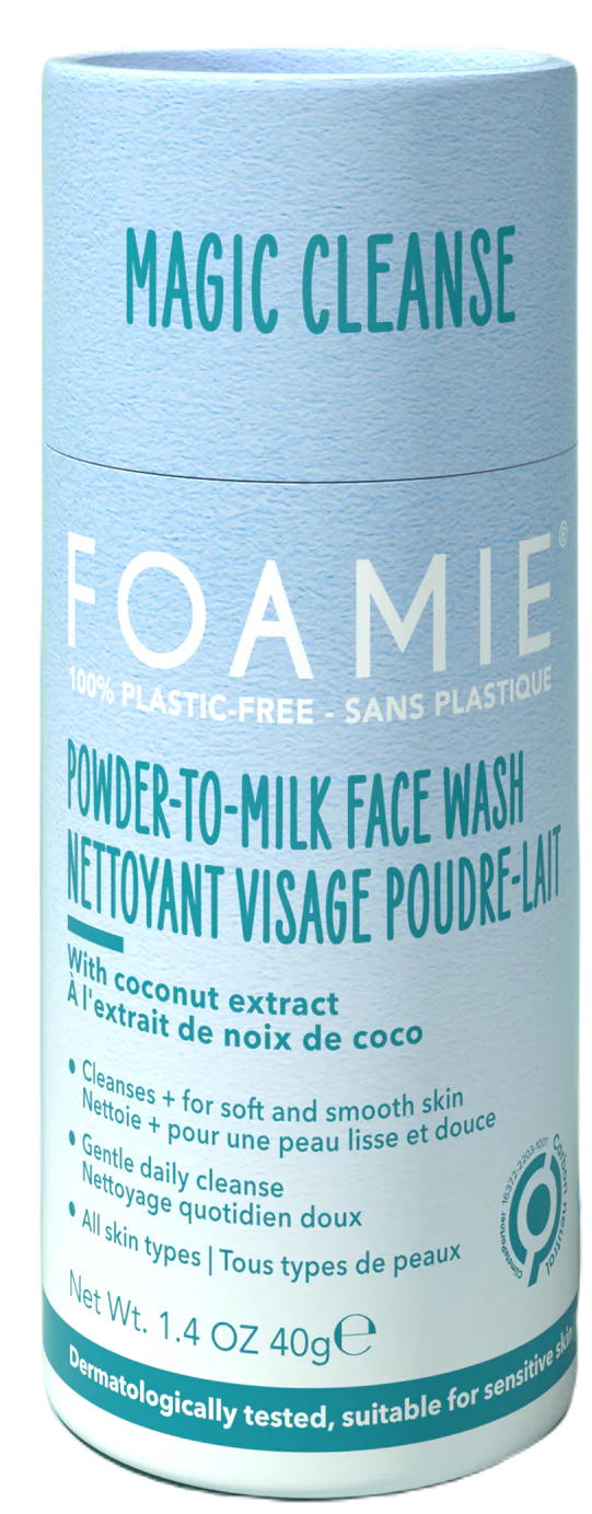 Foamie Powder to Milk Face Wash Magic Cleanse?