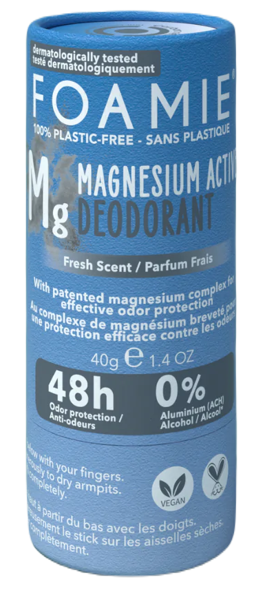 Foamie Refresh Magnesium Active Deodorant Stick