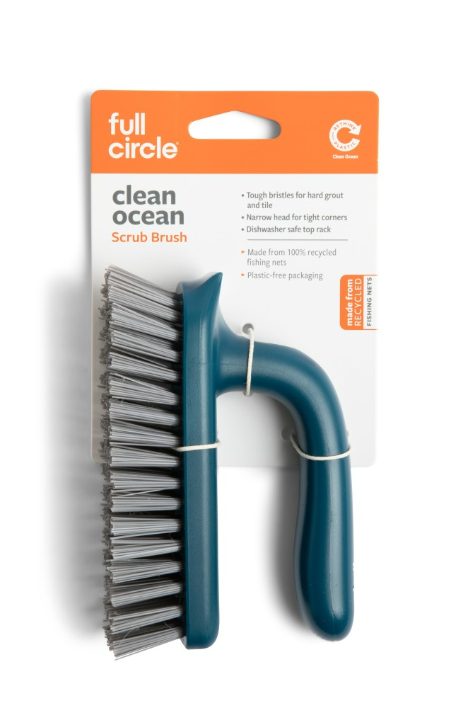 Full Circle Scrub Brush Clean Ocean