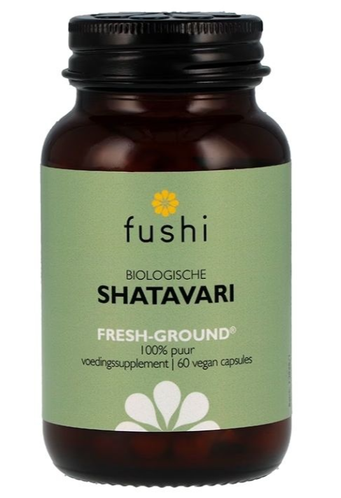 Fushi Wellbeing - Biologische Shatavari - Voedingssupplement - 60 capsules - Vegan