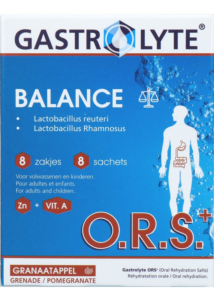 Gastrolyte O.R.S. Balance + Probiotica