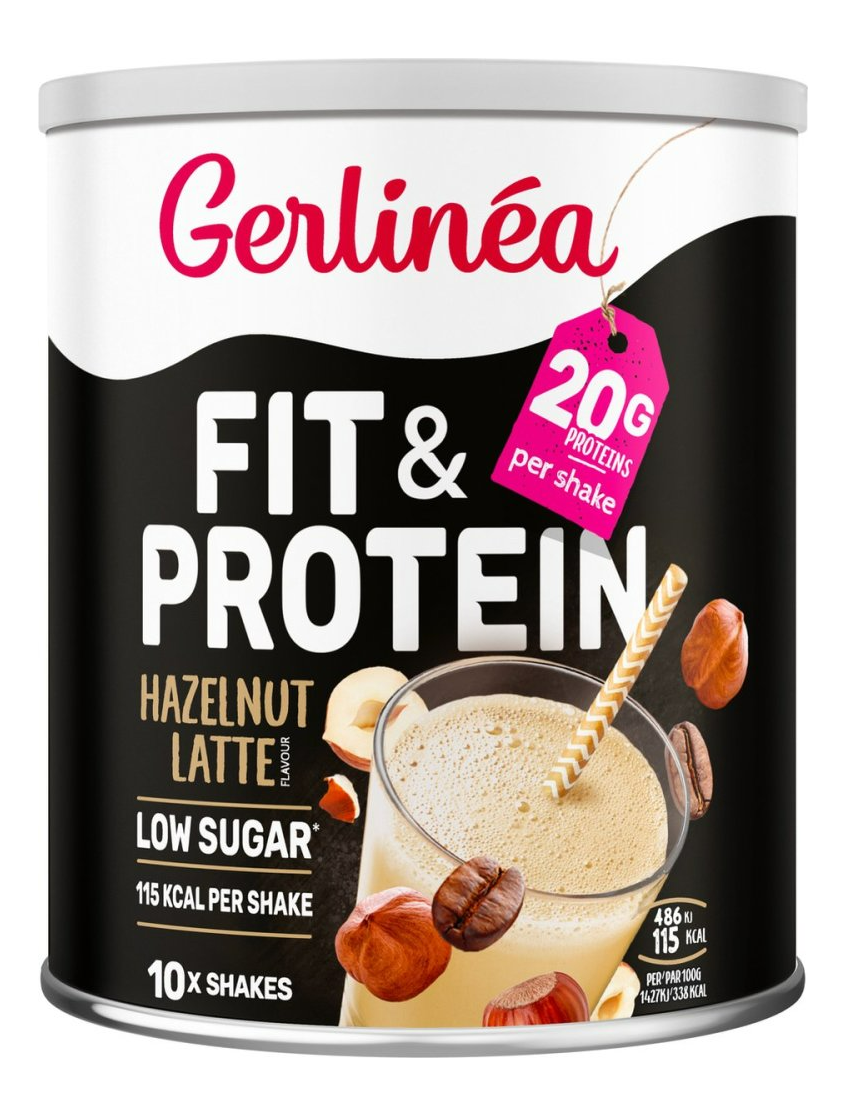 Gerlinéa Fit & Protein Hazelnut Latte Flavour 340 g