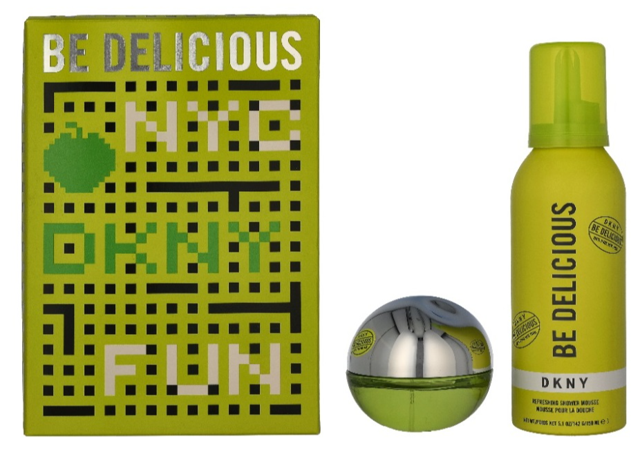 DKNY Be Delicious Giftset 30ml Eau de Parfum + 150ml Shower Mousse