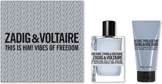 zadig & voltaire this is him! vibes of freedom giftset 100ml