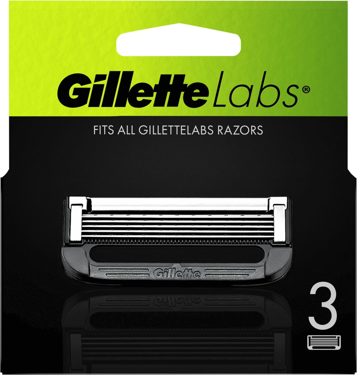Gillette Labs Heated Razor Blades Scheermesjes Mannen - 3 Stuks