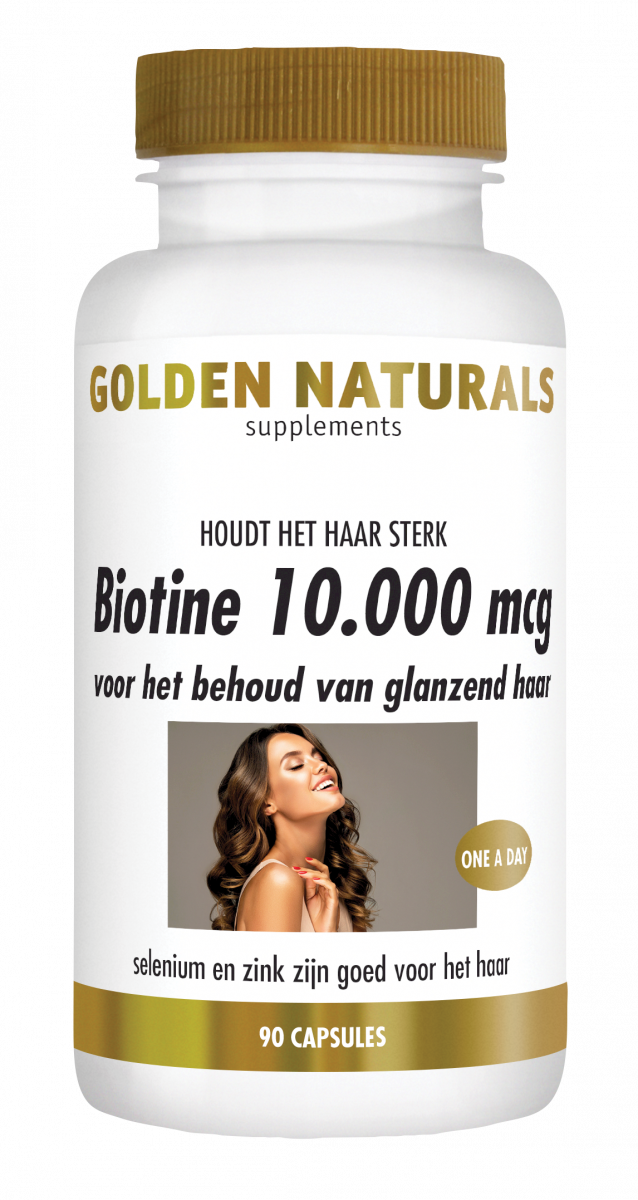Golden Naturals Biotine 10.000mcg 90ca