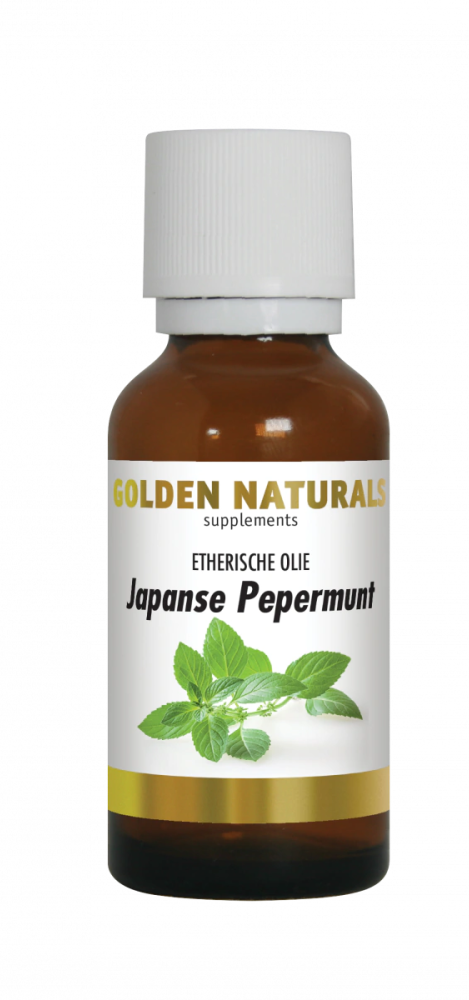 Golden Naturals Japanse Pepermunt olie (30 milliliter)