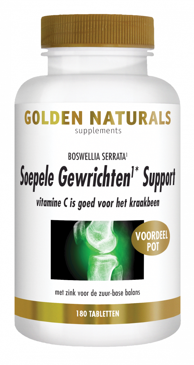 Image of Golden Naturals Soepele Gewrichten Support Tabletten